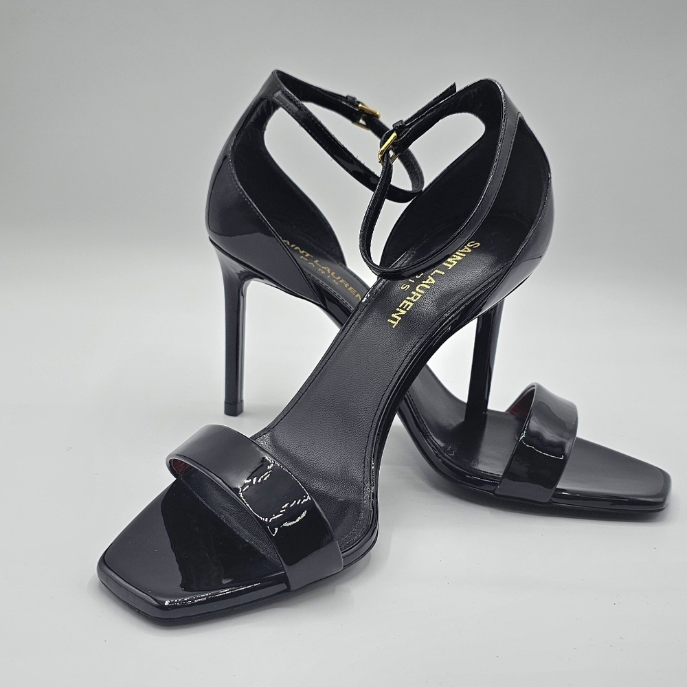 Saint Laurent Black Women's Heels 37 1/2 - Picture 9 of 11